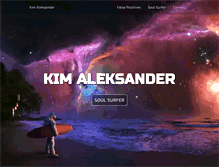Tablet Screenshot of kimaleksander.com